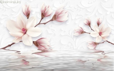Фотообои De-Art Магнолия 3Д